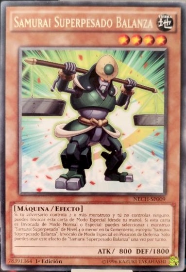 Samurai Superpesado Balanza