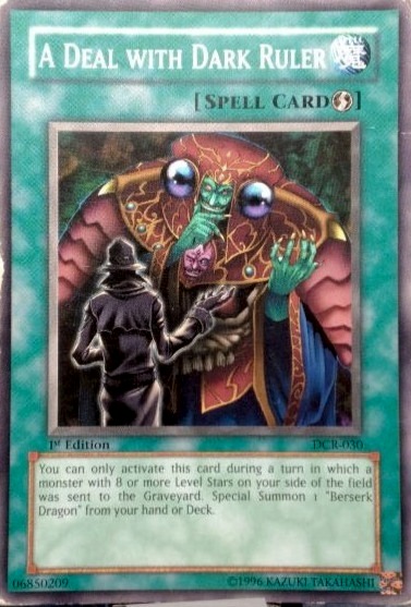 A Deal with Dark Ruler