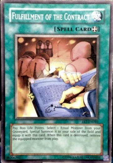 Fulfillment of the Contract