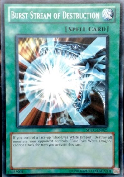 Burst Stream of Destruction