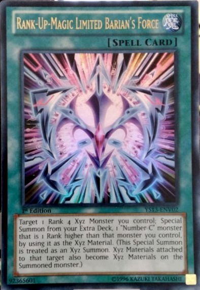 Rank-Up-Magic Limited Barian's Force