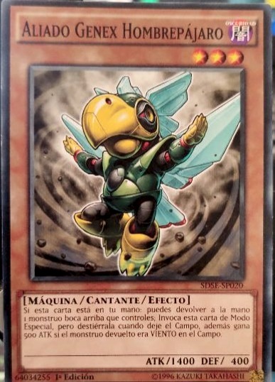 Aliado Genex Hombrepájaro
