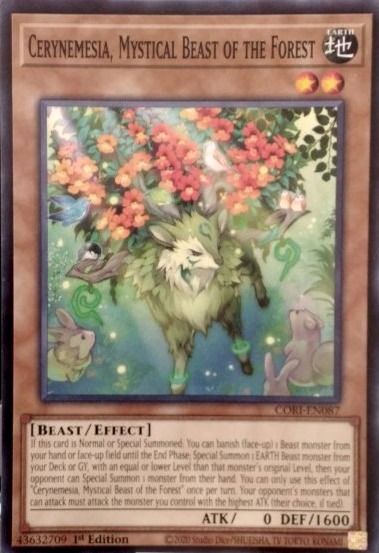 Cerynemesia, Mystical Beast of the Forest