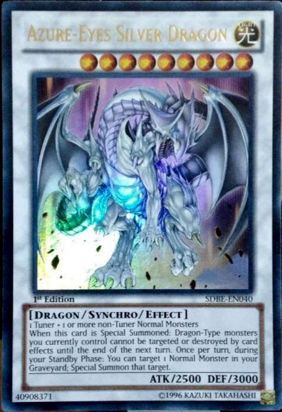 Azure-Eyes Silver Dragon