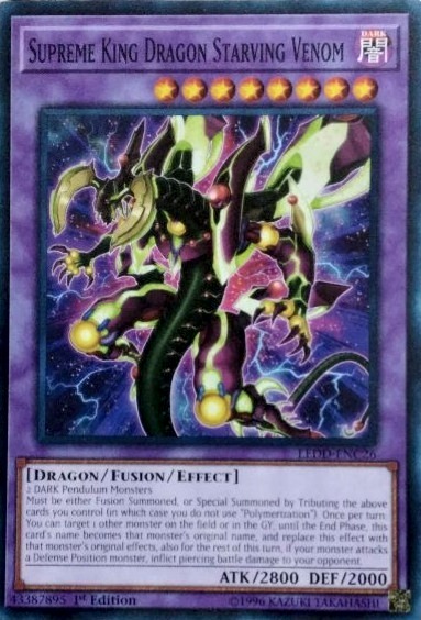 Supreme King Dragon Starving Venom
