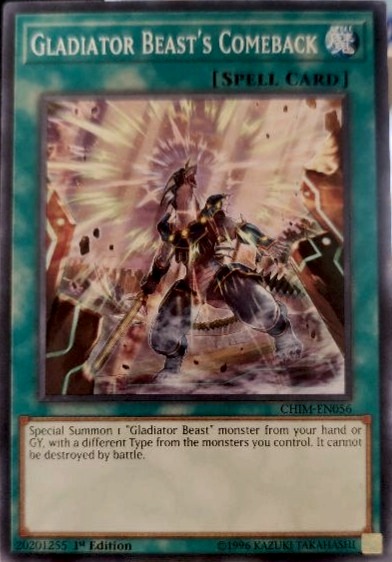 Gladiator Beast's Comeback