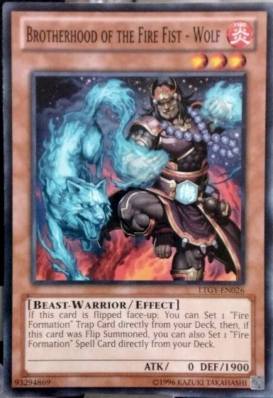 Brotherhood of the Fire Fist - Wolf