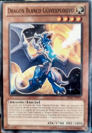 Dragón Blanco Güivexplosivo