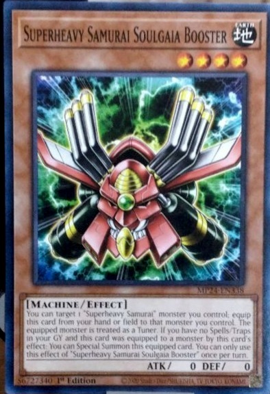 Superheavy Samurai Soulgaia Booster