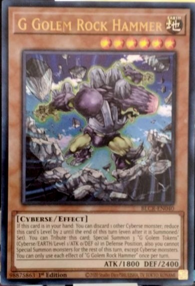 G Golem Rock Hammer
