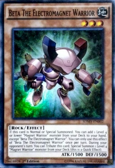 Beta The Electromagnet Warrior