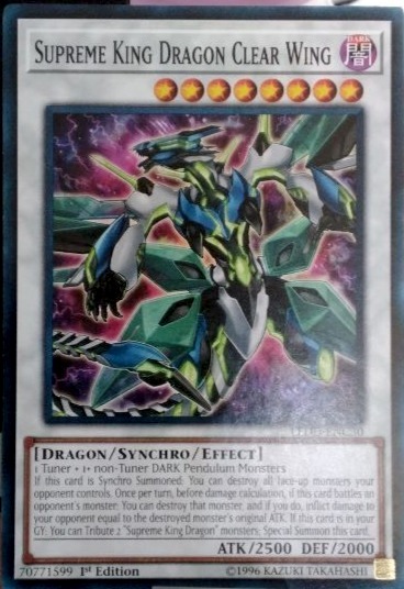 Supreme King Dragon Clear Wing