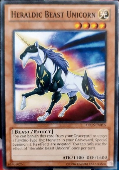 Heraldic Beast Unicorn