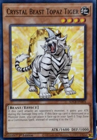 Crystal Beast Topaz Tiger