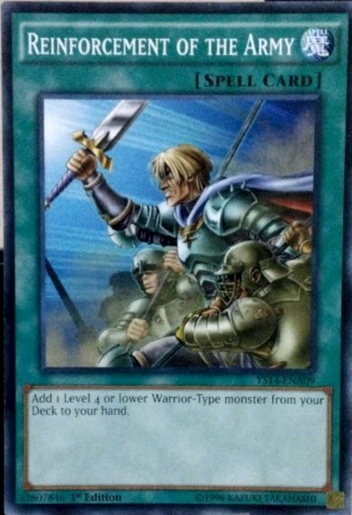 Reinforcement of the Army