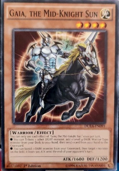 Gaia, the Mid-Knight Sun