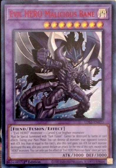 Evil HERO Malicious Bane