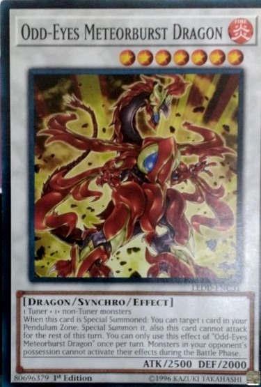Odd-Eyes Meteorburst Dragon