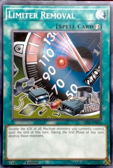 Limiter Removal