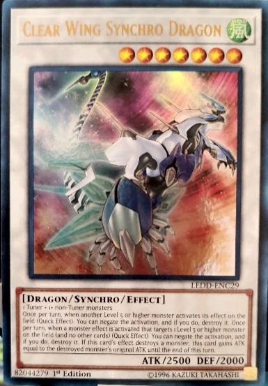 Clear Wing Synchro Dragon