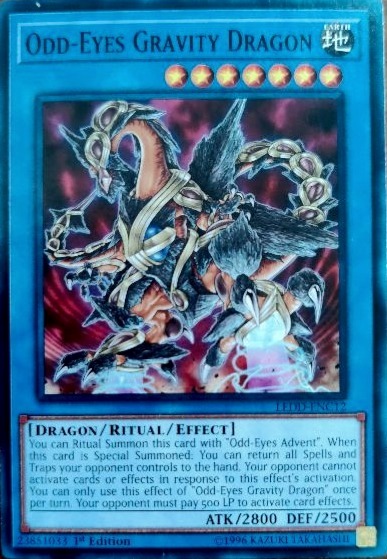 Odd-Eyes Gravity Dragon