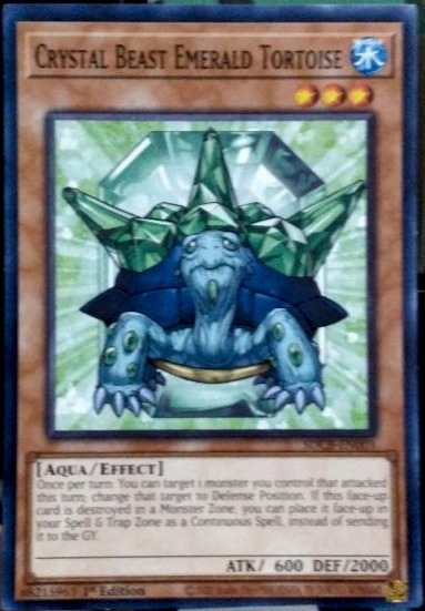 Crystal Beast Emerald Tortoise