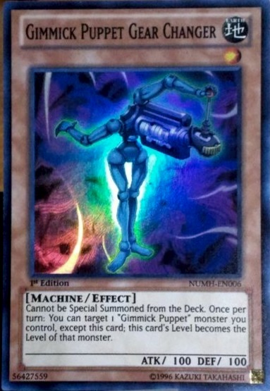 Gimmick Puppet Gear Changer