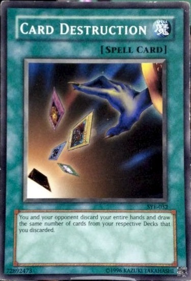 Card Destruction
