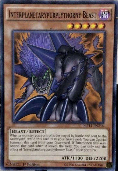 Interplanetarypurplythorny Beast
