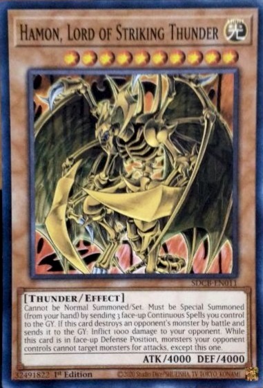 Hamon, Lord of Striking Thunder