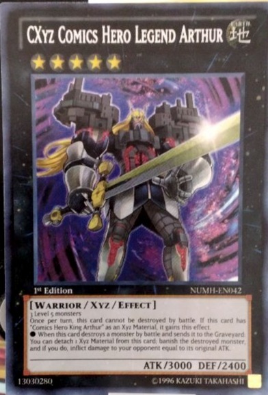 CXyz Comics Hero Legend Arthur