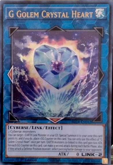 G Golem Crystal Heart