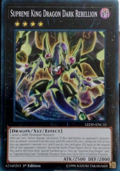 Supreme King Dragon Dark Rebellion