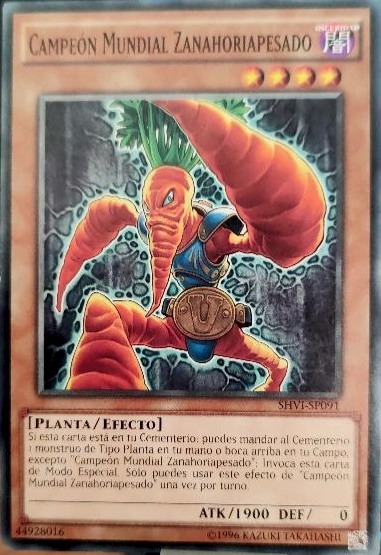 Campeón Mundial Zanahoriapesado