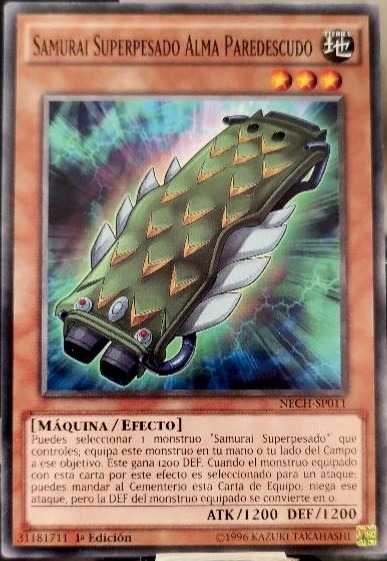 Samurai Superpesado Alma Paredescudo