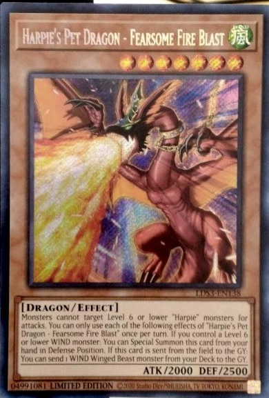 Harpie's Pet Dragon - Fearsome Fire Blast