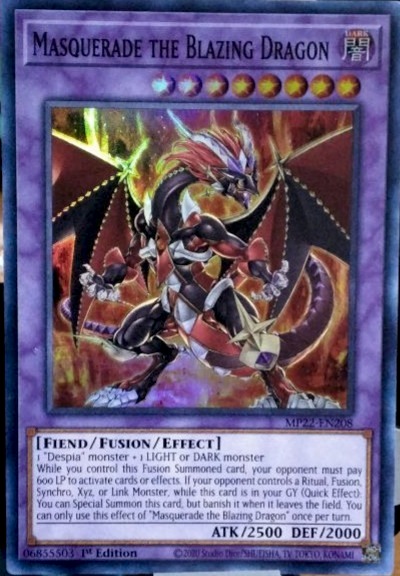 Masquerade the Blazing Dragon