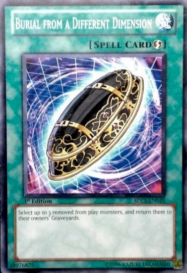Burial from a Different Dimension