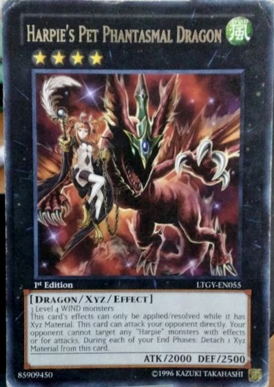 Harpie's Pet Phantasmal Dragon