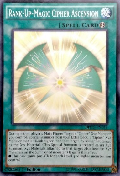 Rank-Up-Magic Cipher Ascension