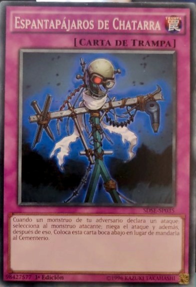 Espantapájaros de Chatarra
